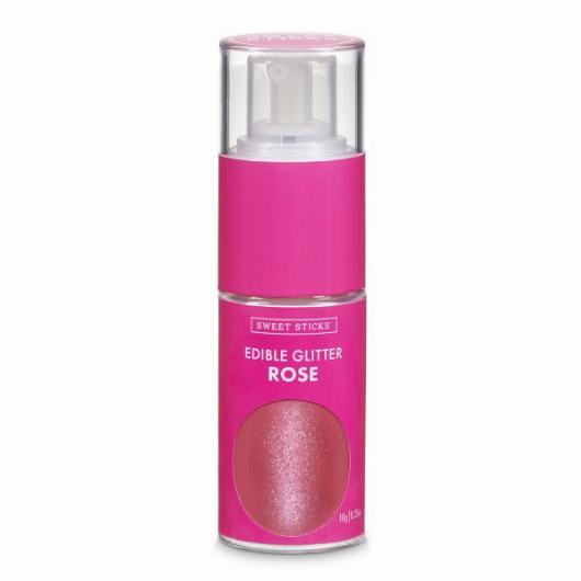 Rose Glitter Pump